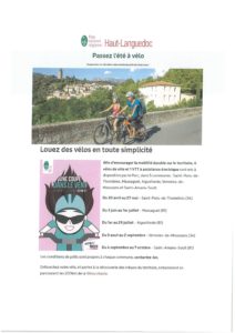 Massaguel à vélo!